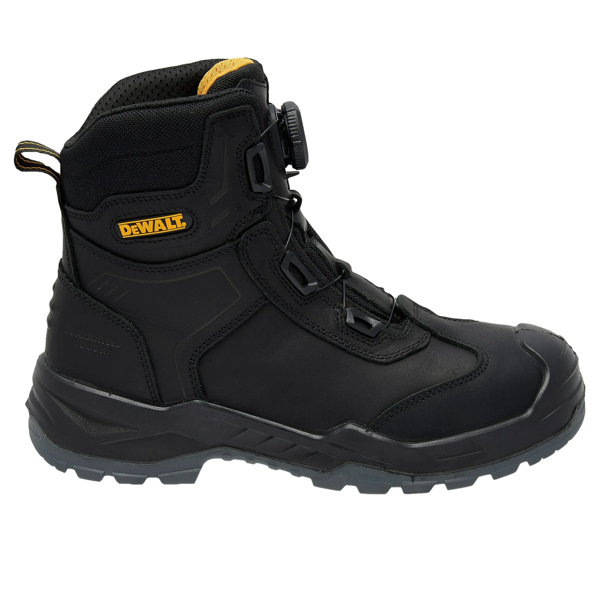 DEWALT Richardson Mens, BOA®, Nubuck Leather, Wide Fit, Steel Safety Toe Work Boot