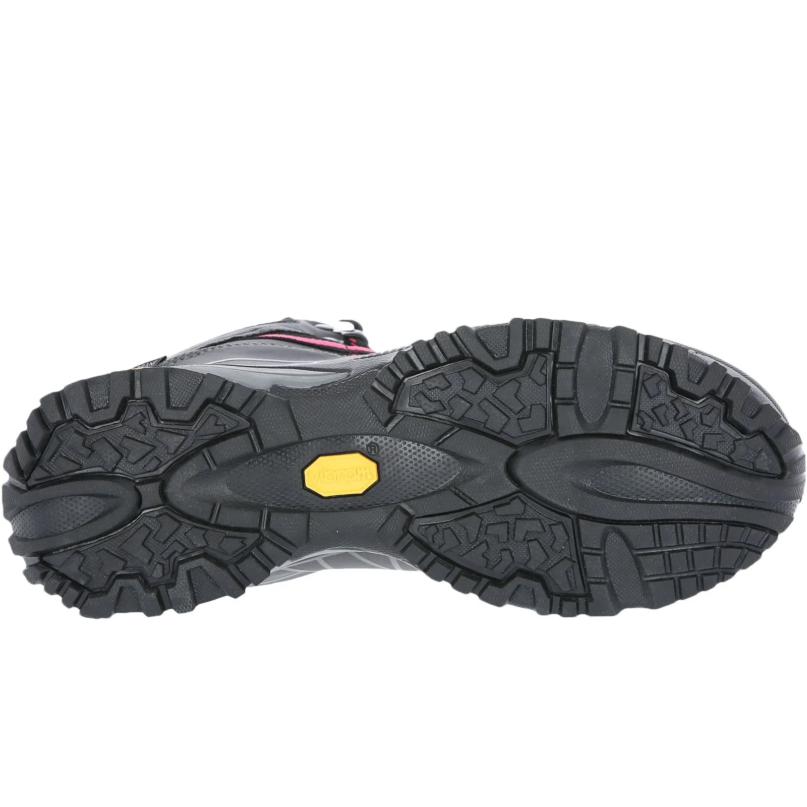 DLX Womens Arlington II Vibram Waterproof Walking Boots - Charcoal