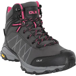 DLX Womens Arlington II Vibram Waterproof Walking Boots - Charcoal