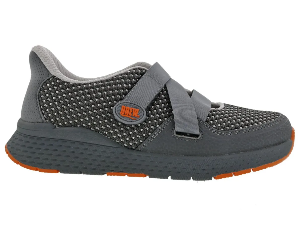 Drew Bayside Women's Comfort Sneaker Shoe In Grey Combo