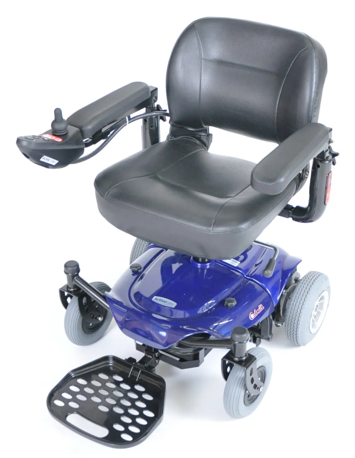 Drive Medical cobaltbl16fs Cobalt Travel Power Wheelchair, Blue