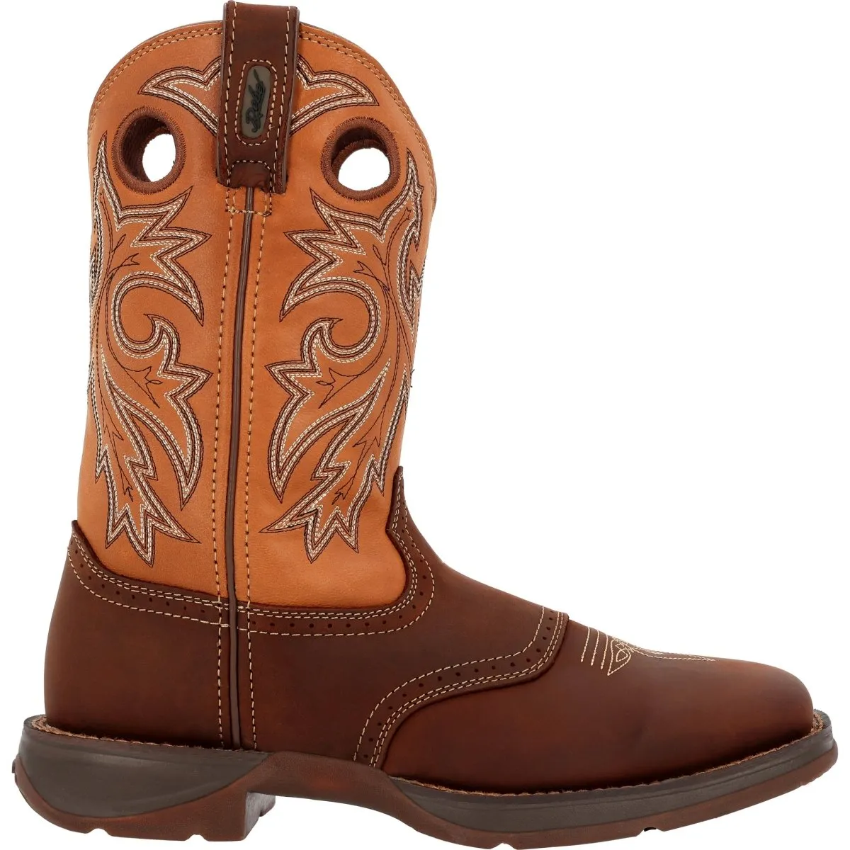 Durango Rebel Men's Steel Toe Waterproof Western Work Boots Db019 In Brown And Tan