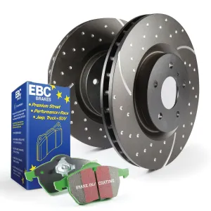 EBC Brakes S10KF1093 S10 Kits Greenstuff 2000 and GD Rotors