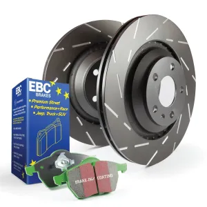 EBC Brakes S2KF1018 S2 Kits Greenstuff 2000 and USR Rotors