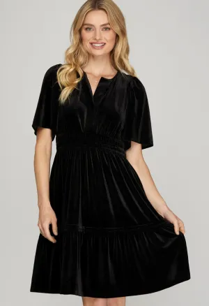 Estelle Velvet Dress