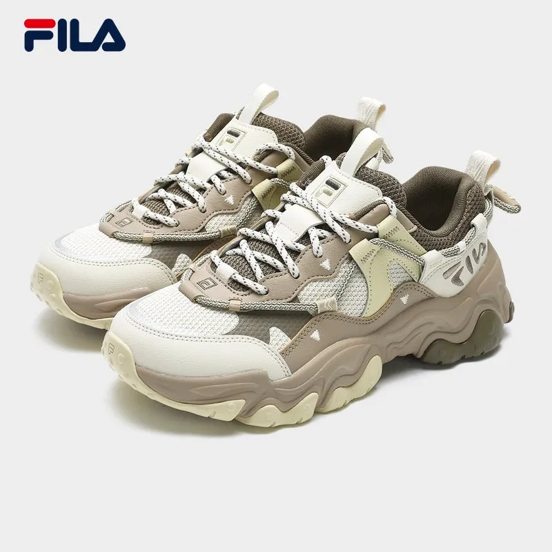 FILA CORE FASHION FLUID 5 Women Sneakers (White / Brown)