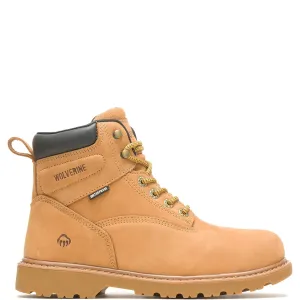 Floorhand 6 Inch Steel-Toe Waterproof Work Boot Wheat