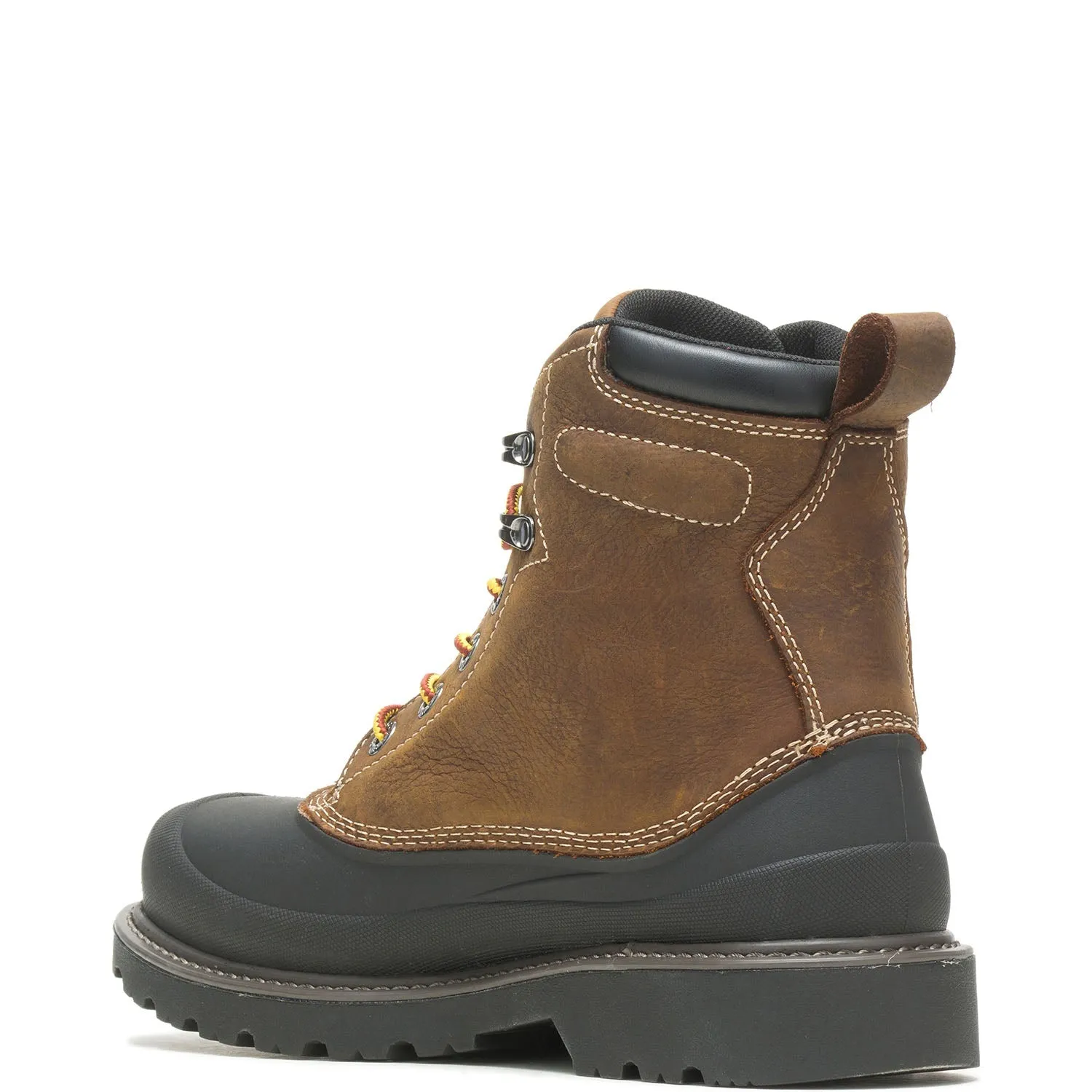 Floorhand Swamp 6 Inch Steel-Toe Work Boot Dark Brown