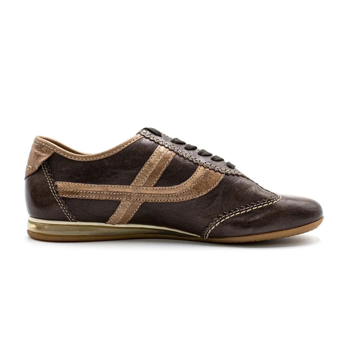 Gabor Low-Top Sneakers Leather Brown Colour For Men