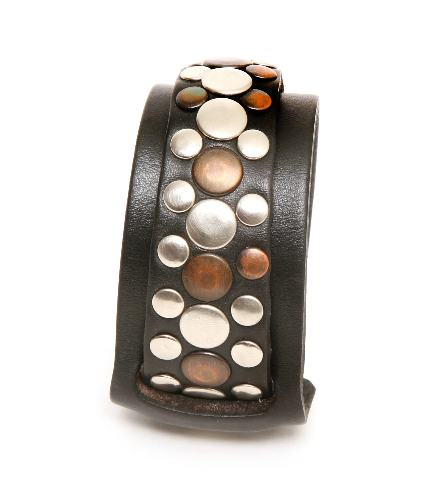 Gemini cuff studded