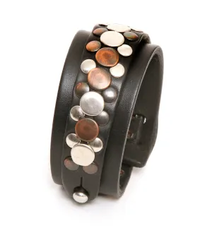 Gemini cuff studded