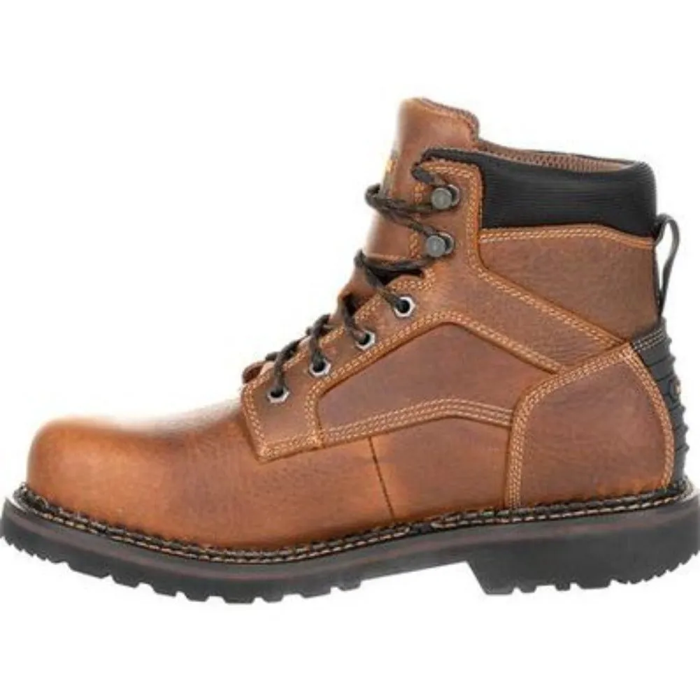 Georgia Boot Giant Revamp Men's Waterproof Work Boots Gb00317 In Brown