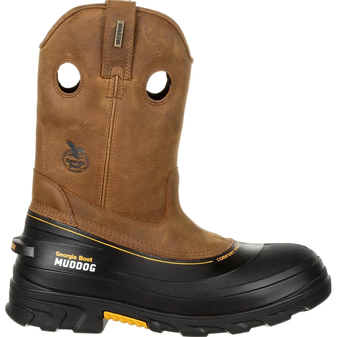 Georgia Boot Muddog Composite Toe Waterproof Work Wellington