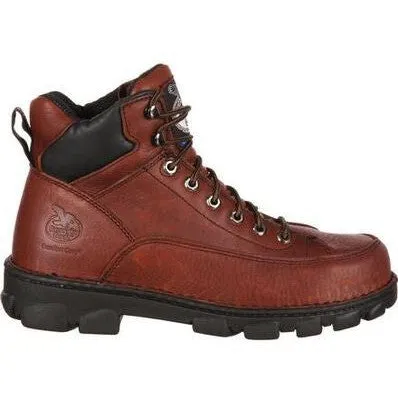 Georgia Men's Eagle Light 6" ST Wide Load Hiker Work Boot -Soggy- G6395