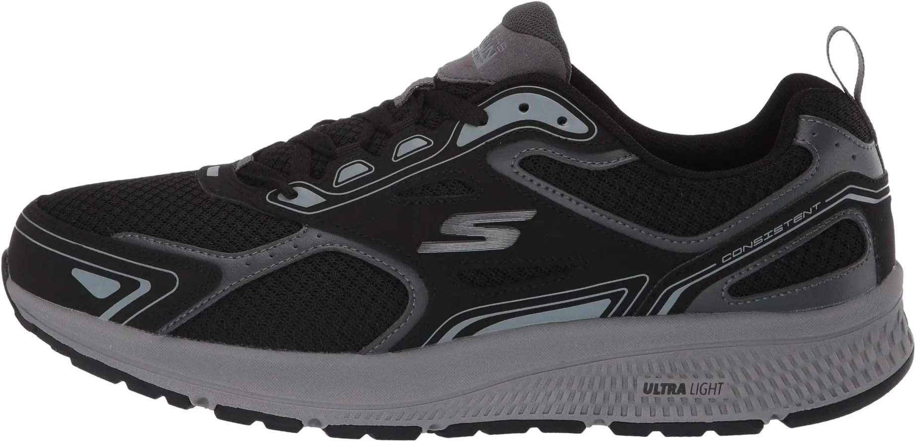 Go Run Consistent SKECHERS, Black/Gray