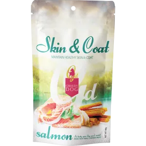 Greedy Dog Treats Skin & Coat Salmon 80g