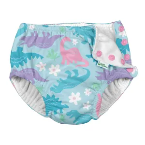 Green Sprouts, Inc. - Snap Reusable Absorbent Swimsuit Diaper - Girls Print