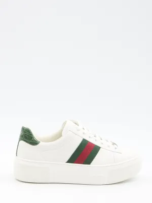 Gucci Ace Sneakers In White