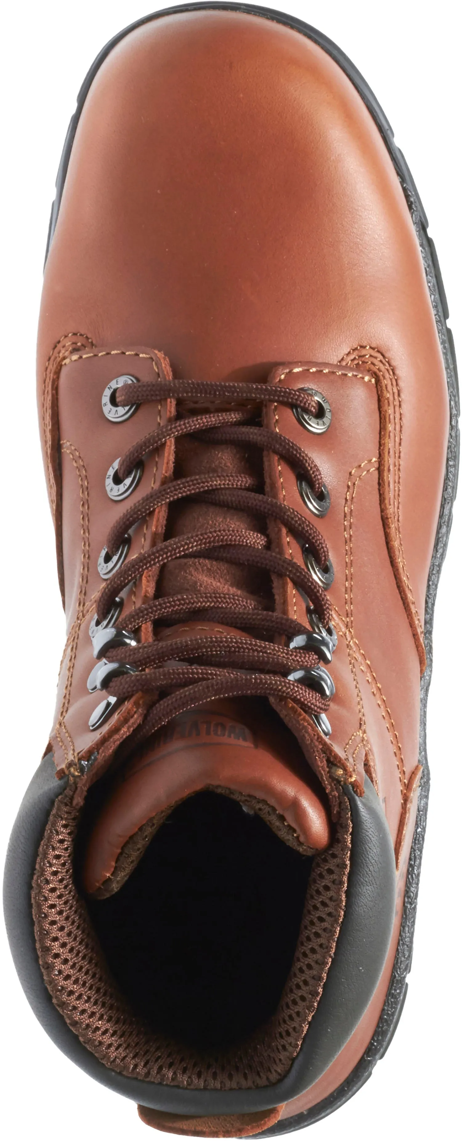 Harrison 6 Inch Steel-Toe Work Boot Brown