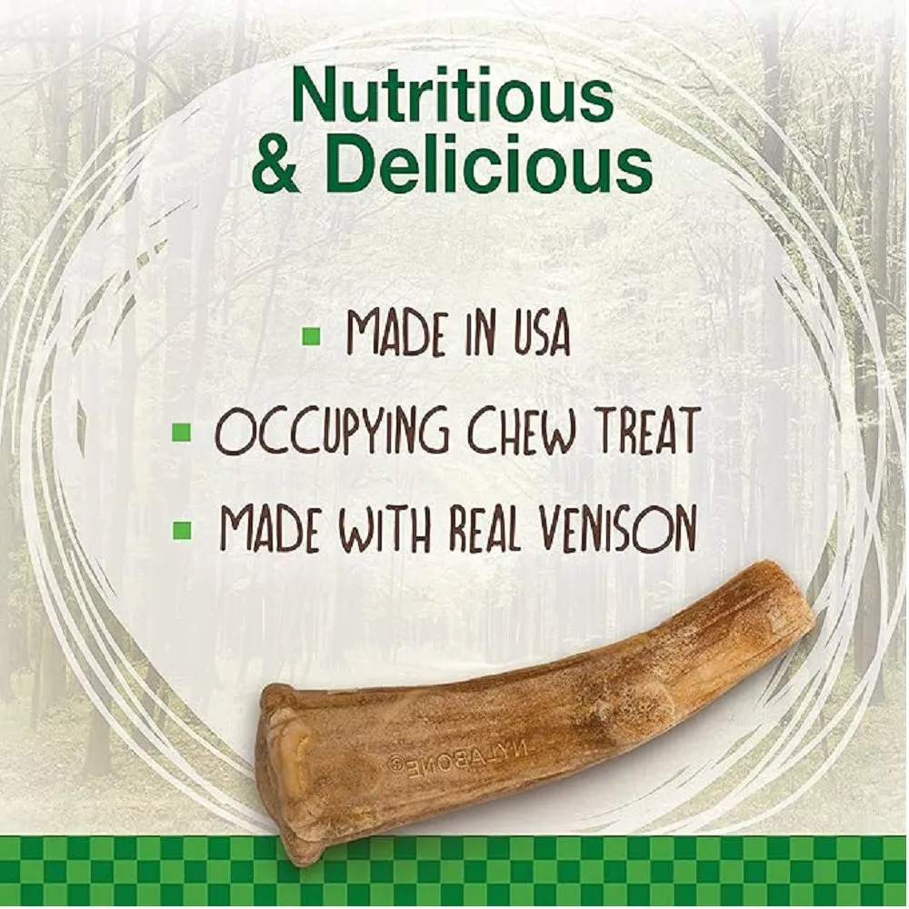 Healthy Edibles Wild Antler Natural Long Lasting Dog Dental Chews