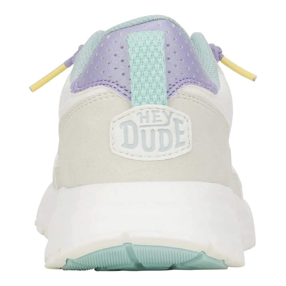 'HEY DUDE' Women's Sirocco Alta Colorblock - White / Grey