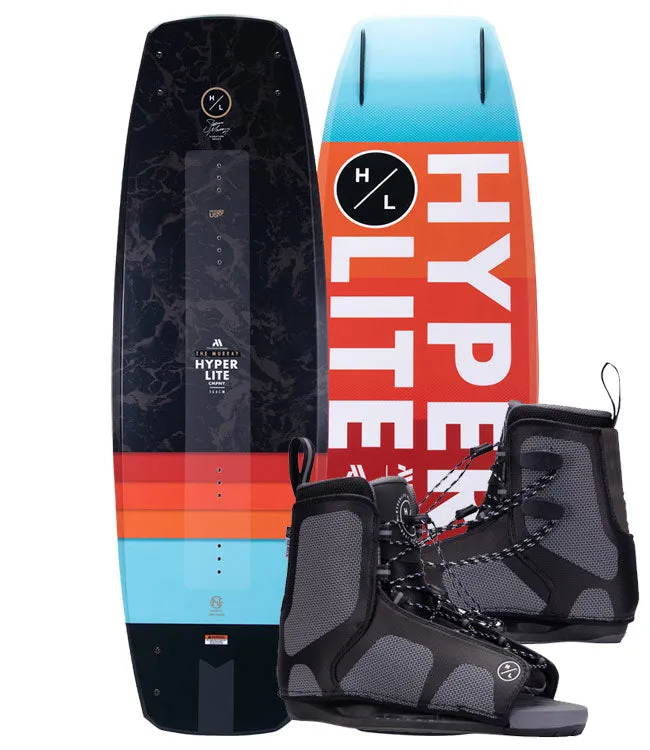 Hyperlite Murray Pro Wakeboard Package with Remix Boots (2024)