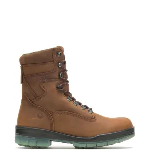 I-90 DuraShocks® 8 Inch Steel-Toe Waterproof Insulated Work Boot Brown