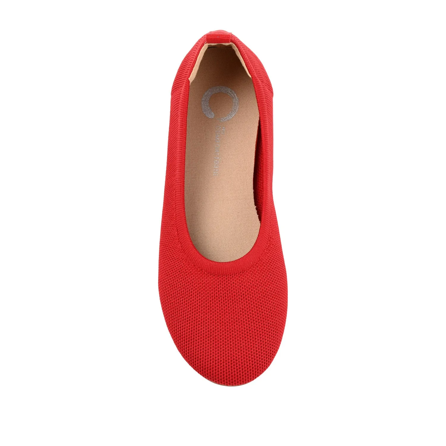 JERSIE KNIT BALLET FLATS IN WIDE