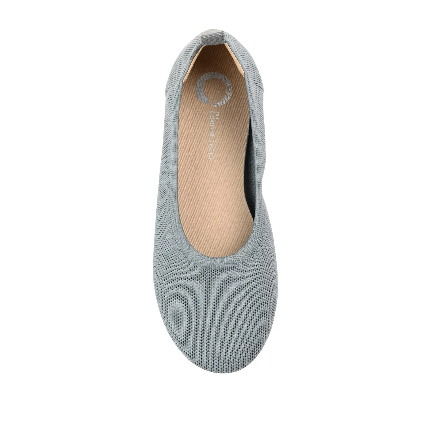 JERSIE KNIT BALLET FLATS IN WIDE