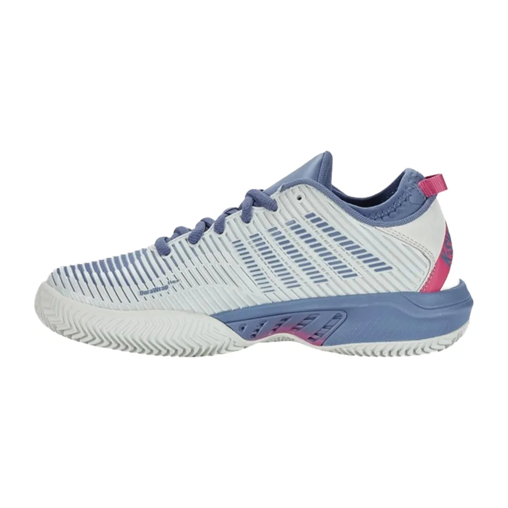 K-Swiss Hypercourt Supreme HB Tennis Shoes (Ladies) - Blue Blush/Infinity/Carmine rose