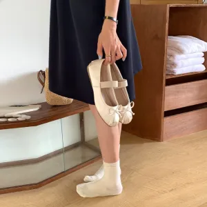 [Korean Style] 3 Color Ballet Core Mary Jane Ballet Flats