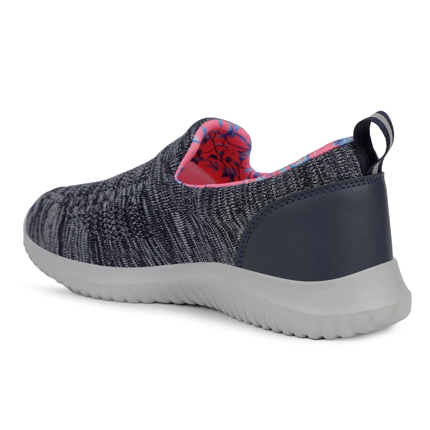 Leap7x Sports Navy Blue Walking Shoes For Women WENDY-5E By Liberty