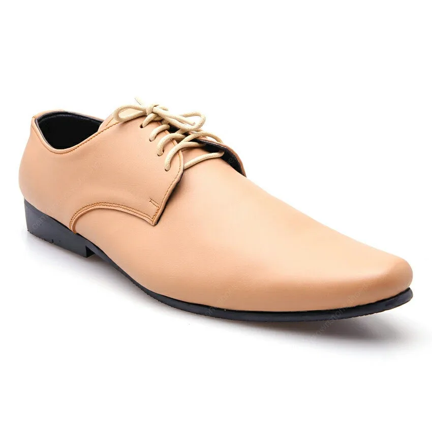 Leather Shoes Clever Soft Cream