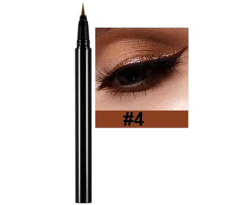 Long Lasting Quick Dry Colorful Liquid Eyeliner - MQO 12 pcs