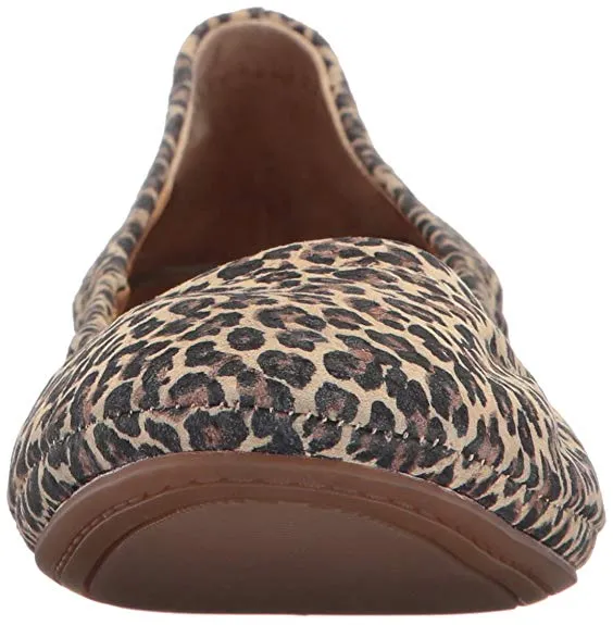 Lucky Brand Emmie Ballet Flat, Sesame Leopard (Women)