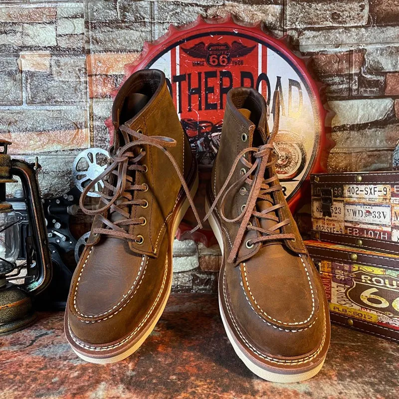 Men's 1907 Moc Toe Leather Boots
