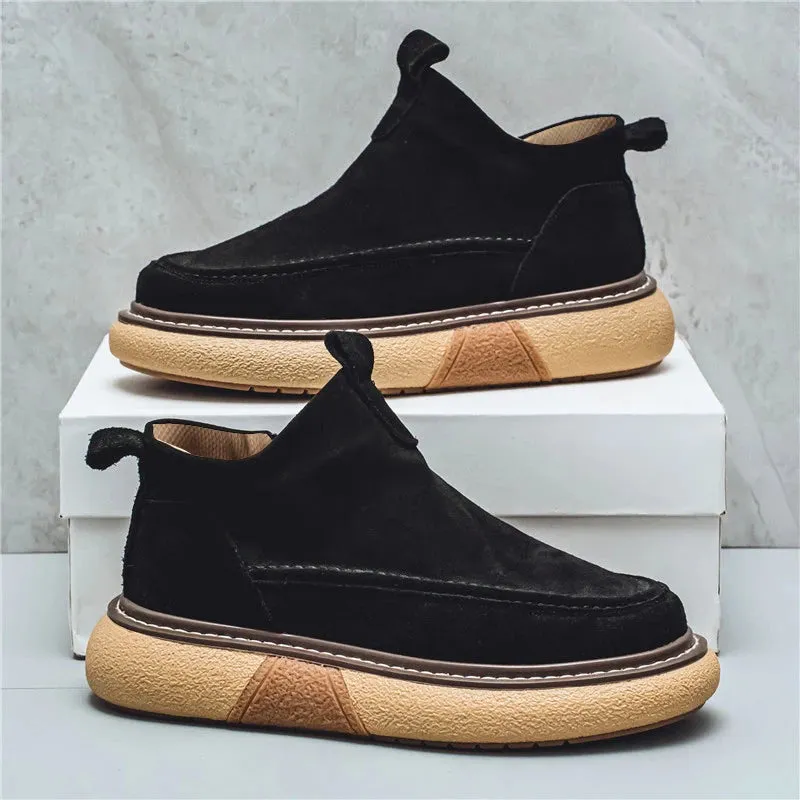 Men's Casual Shoes - High Top Sneakers - Comfortable Oxfords Loafers - TSS354