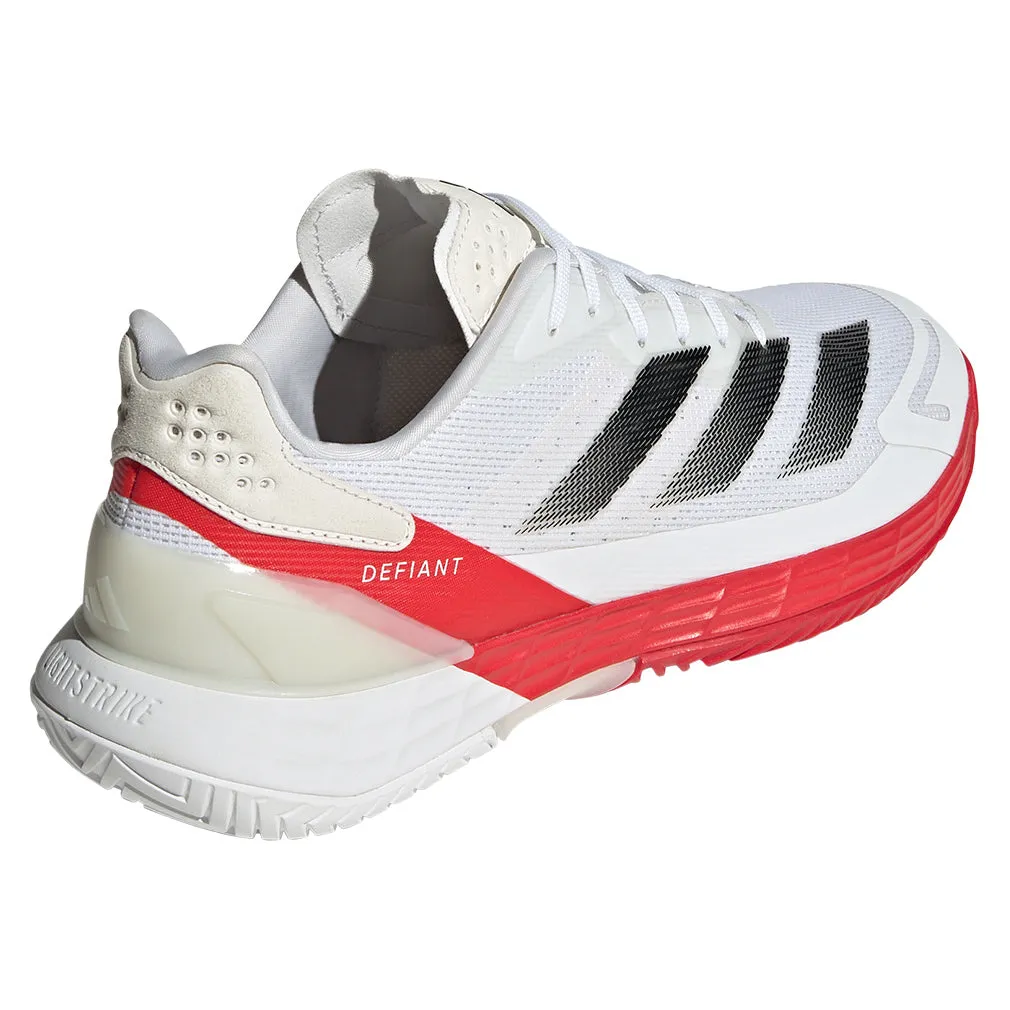 Men`s Defiant Speed 2 Tennis Shoes White and Pure Ruby