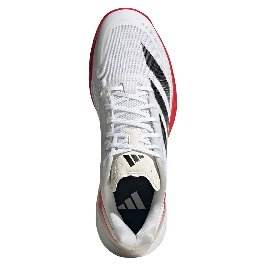 Men`s Defiant Speed 2 Tennis Shoes White and Pure Ruby