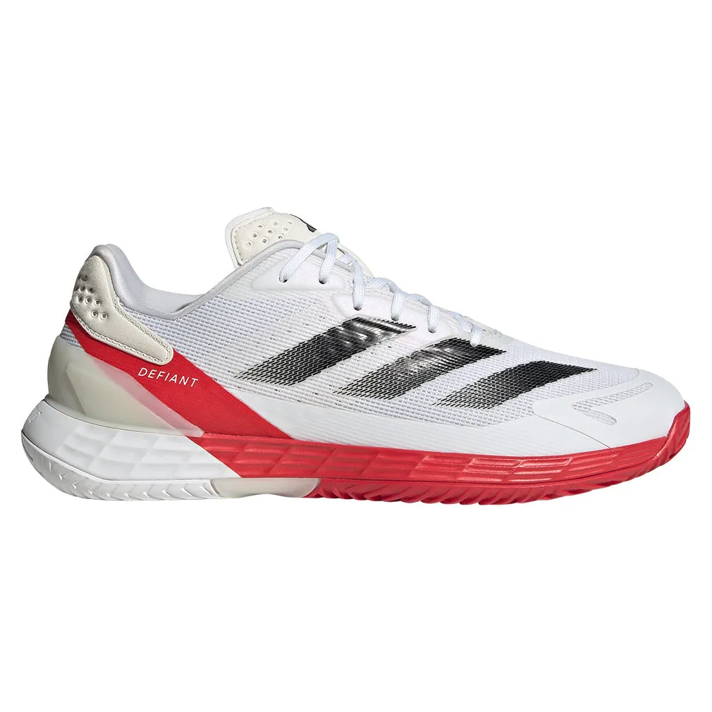 Men`s Defiant Speed 2 Tennis Shoes White and Pure Ruby