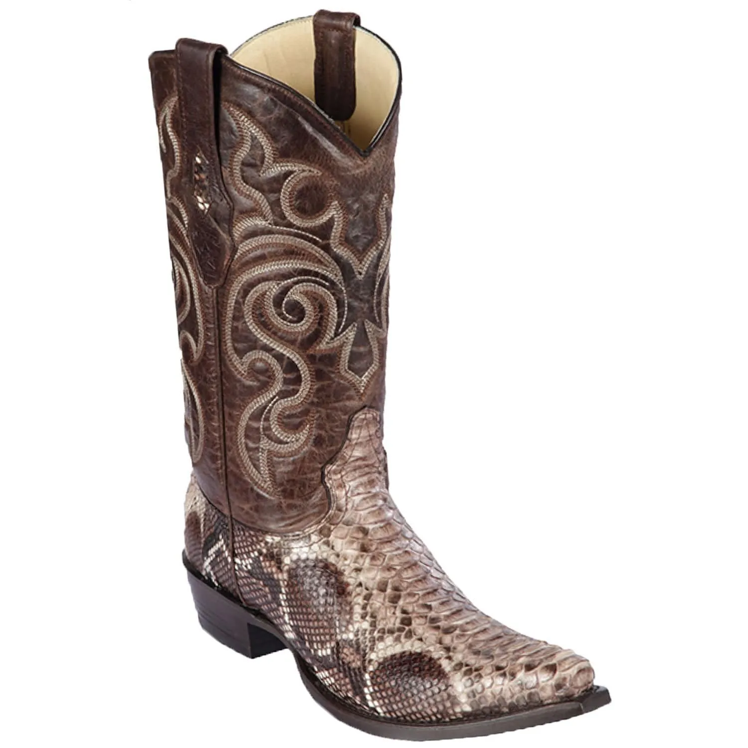 Men's Los Altos Original Python Snip Toe Boots 9457