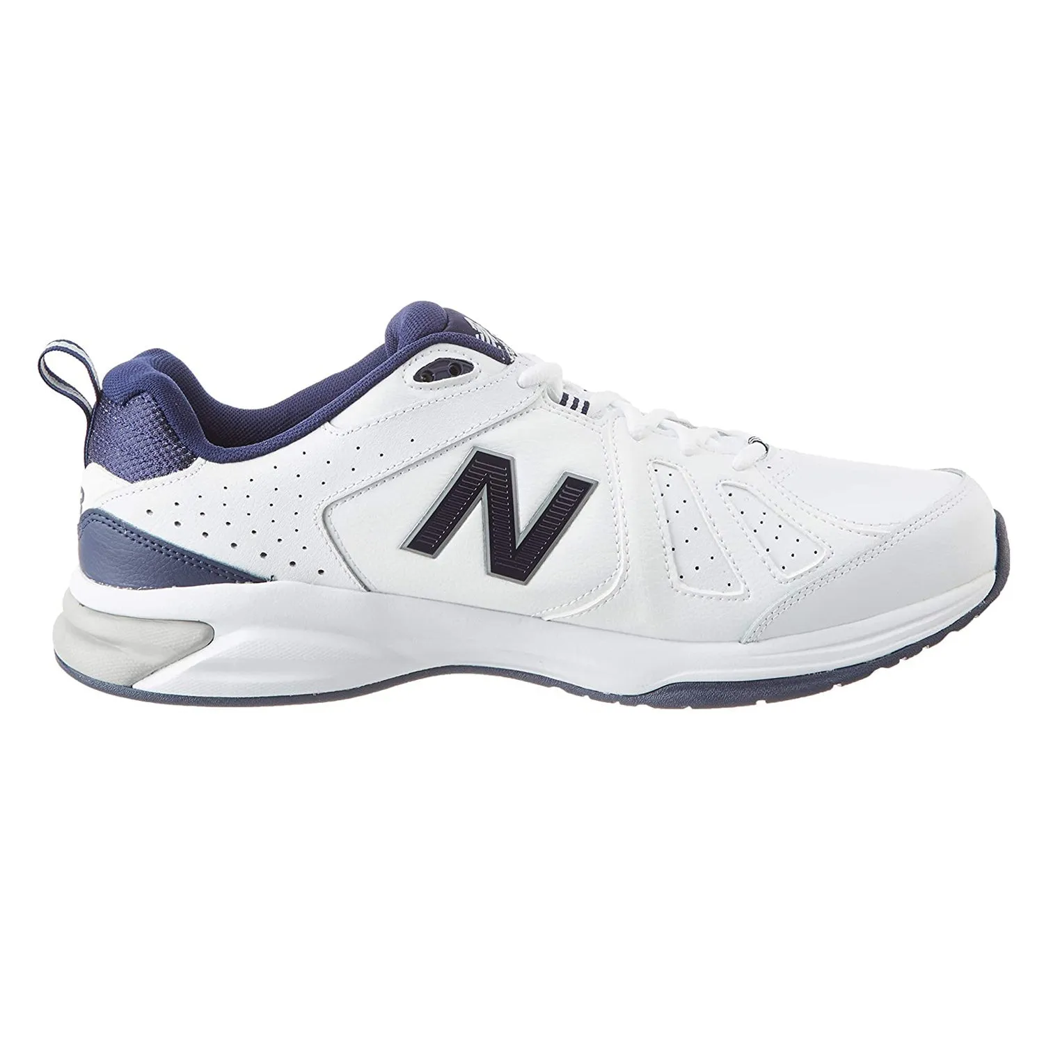 New Balance Mens Wide Fit 624V5 Sneakers- White (2E / 4E / 6E Width)