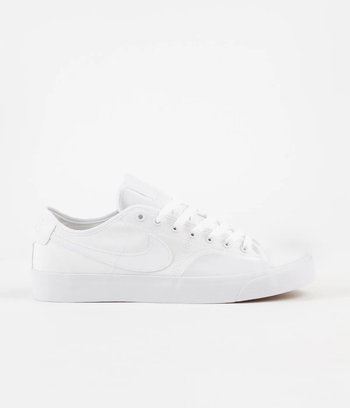 Nike SB Blazer Court Shoes - White / White - White - White