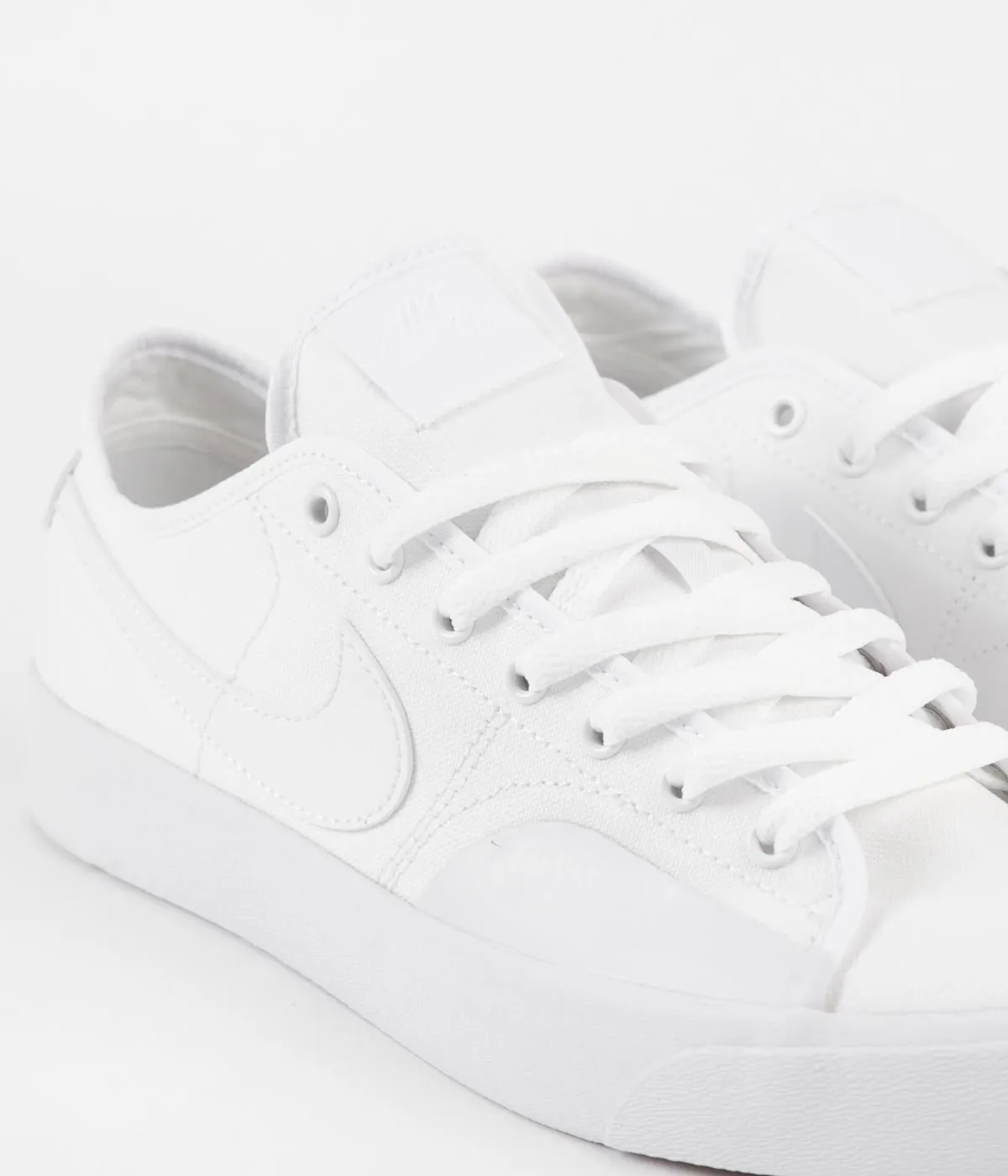 Nike SB Blazer Court Shoes - White / White - White - White