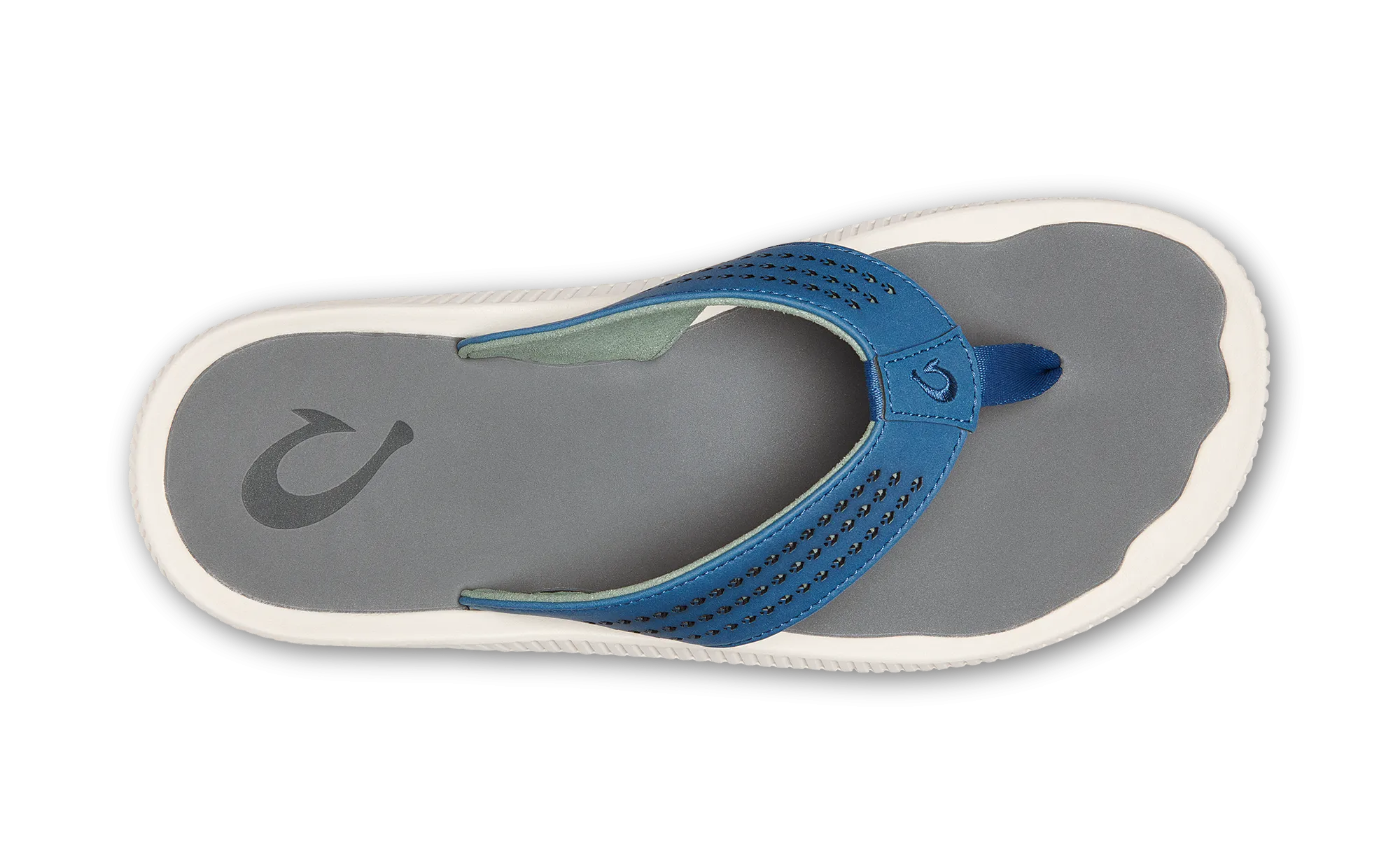 Olukai Ulele Sandal-Slate Blue/Charcoal