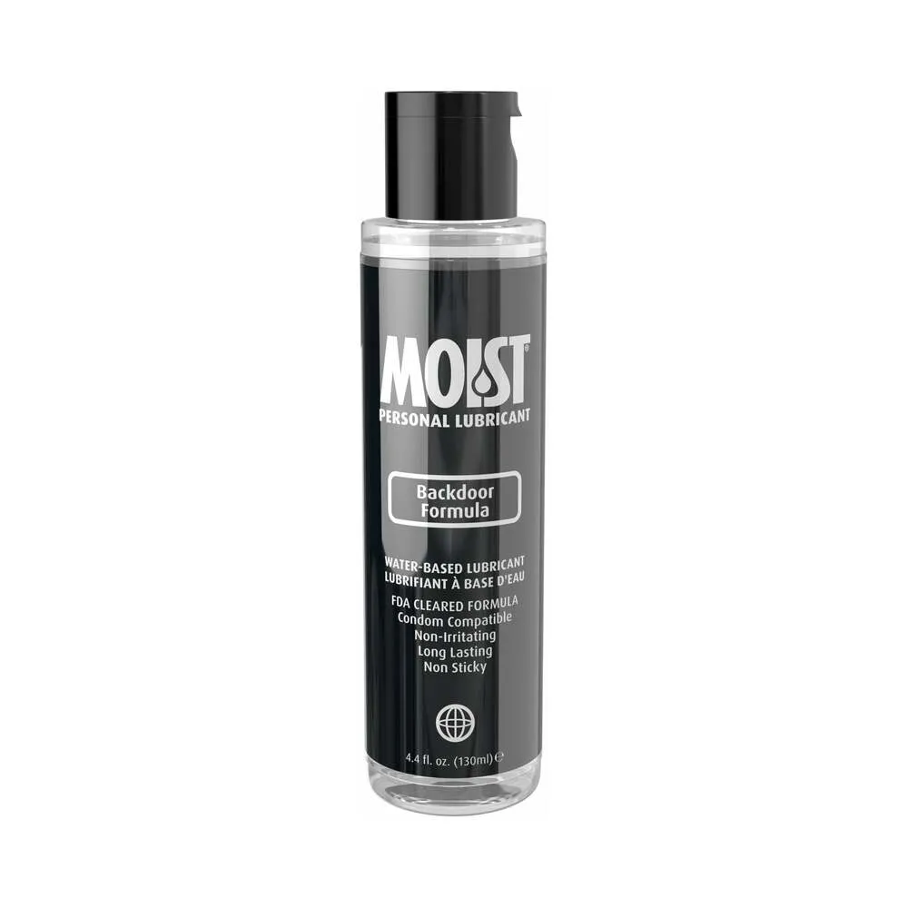 Pipedream Moist Personal Lubricant Backdoor Formula 130 ml / 4.4 oz.