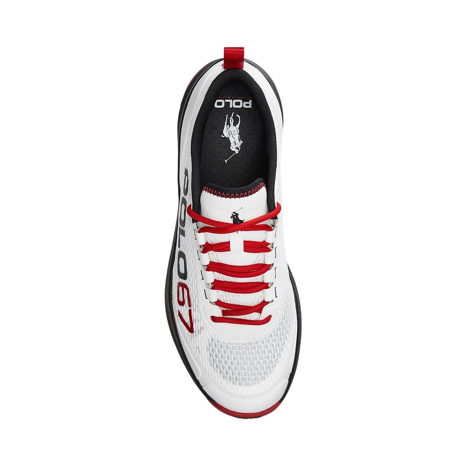 Polo Ralph Lauren - Tech Racer II - Sneaker - White/BlackRed