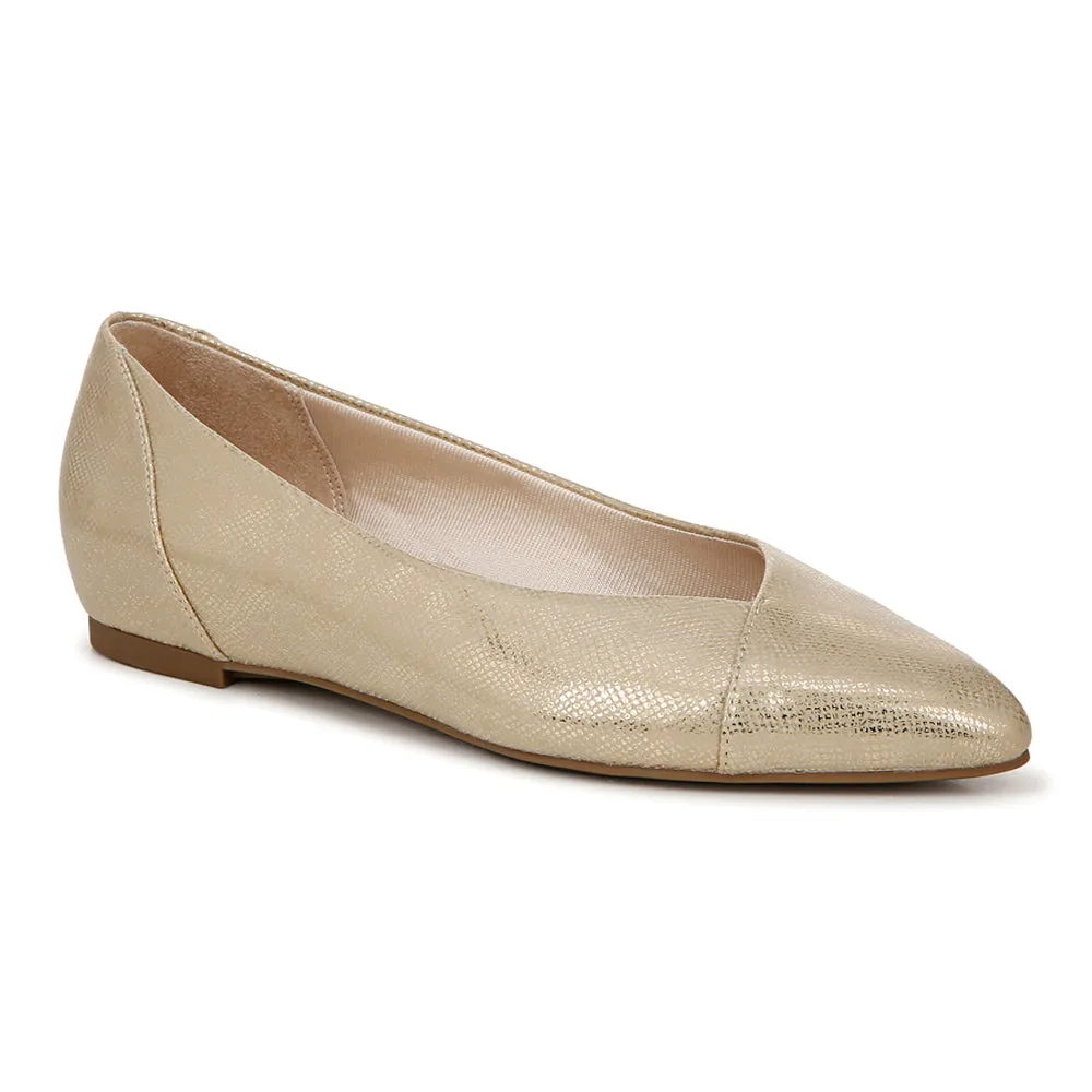 Promise Metallic Slip On Flats