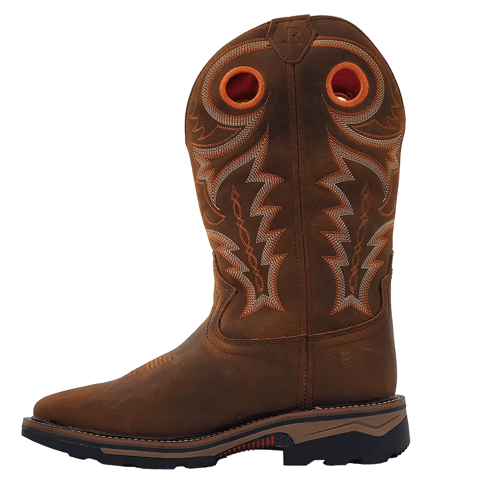 'R. Watson' Men's 12" Western EH SR Steel Toe - Hazel Bay