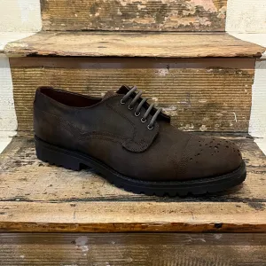 Regent - 'Buck Rogers' Buckshot Derby Brogue - Wax Leather